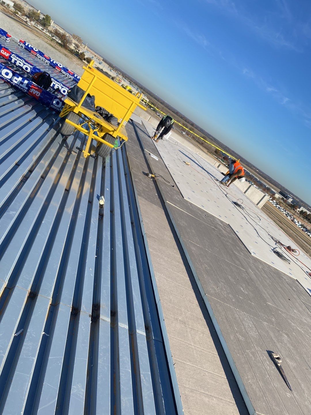 Bass Roofing's commercial roofing services in Fort Worth